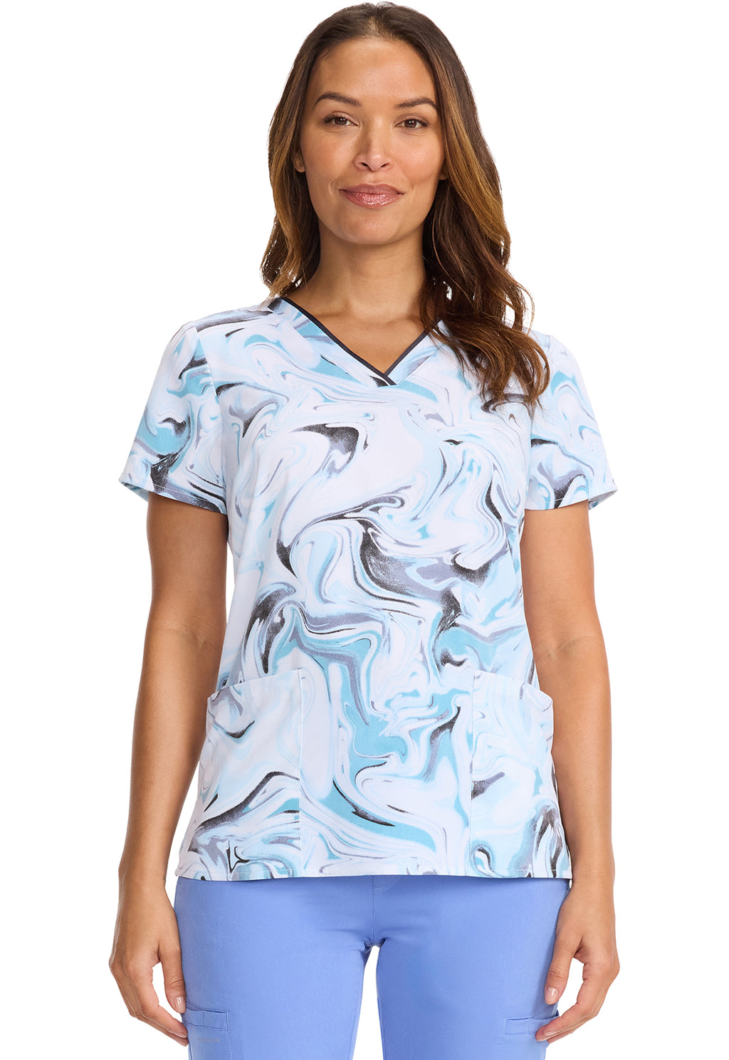 Healing Hands - Amanda Print Top