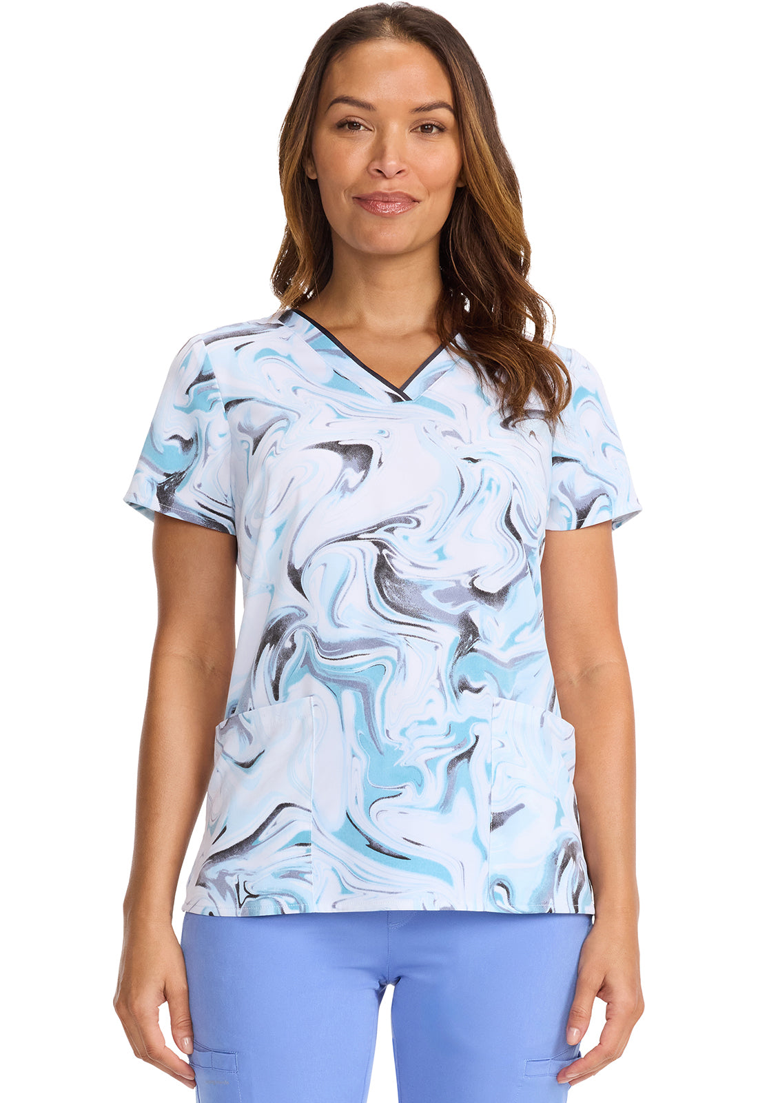 Healing Hands - Amanda Print Top