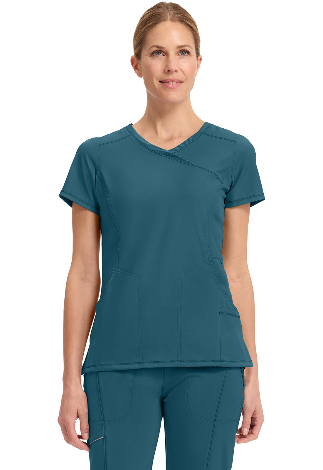 Cherokee - Mock Wrap Top
