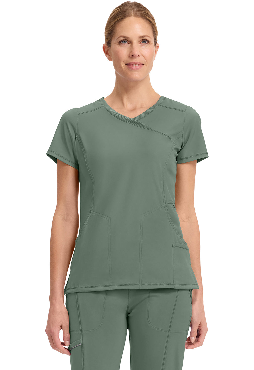 Cherokee - Mock Wrap Top